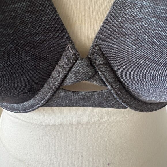 Victorias Secret Womens Perfect Shape Bra 38D Underwire Gray Padded Intimates - Picture 2 of 10